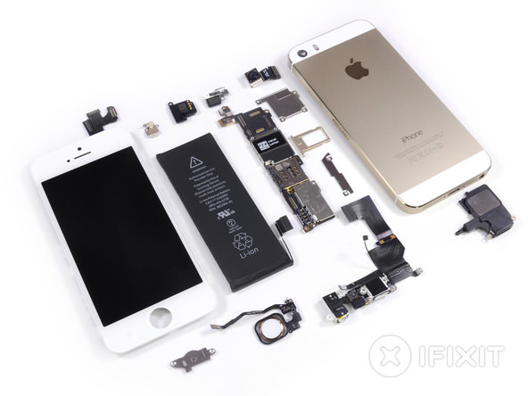 iPhone 5S von iFixit zerlegt